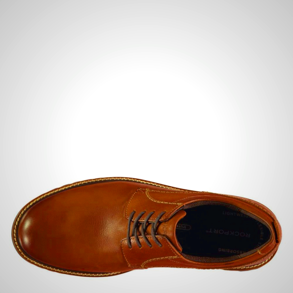 Rockport Finskor Herr Bruna - Rockport Skor Sverige Charles Road Cap Toe,4785-PAKMY