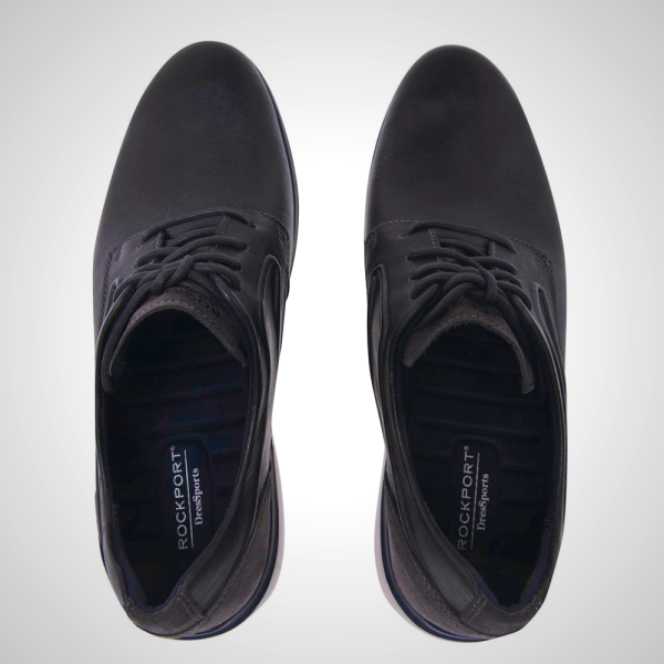 Rockport Finskor Herr Svarta - Rockport Skor Sverige Mykel Cap Toe,3591-CAMVO