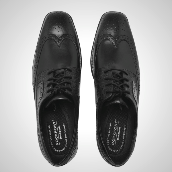 Rockport Finskor Herr Svarta - Rockport Skor Sverige Parsons Plain Toe,9483-ZJMRK