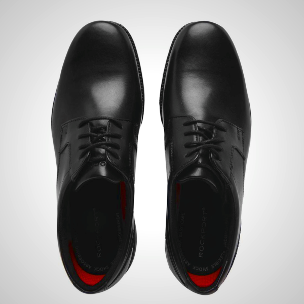 Rockport Finskor Herr Svarta - Rockport Skor Sverige Mykel Cap Toe,3591-CAMVO