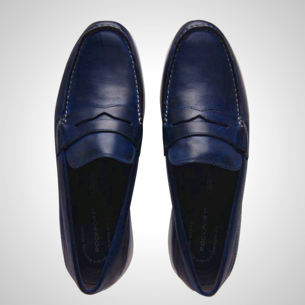 Rockport Mockasiner Herr Svarta - Rockport Skor Sverige Rhyder Tie Slip-Ons,PSM-236741