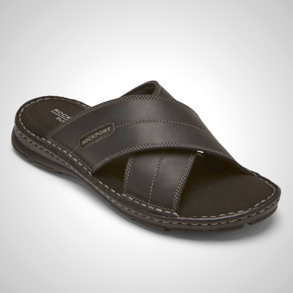 Rockport Slip-Ins Herr Svarta - Rockport Sandaler Sverige Darwyn Cross Band,0135-PUCBZ