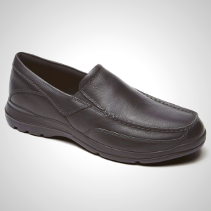 Rockport Men's Slip-On Shoes - Black Waterproof Essential Details 3184-SVJTE