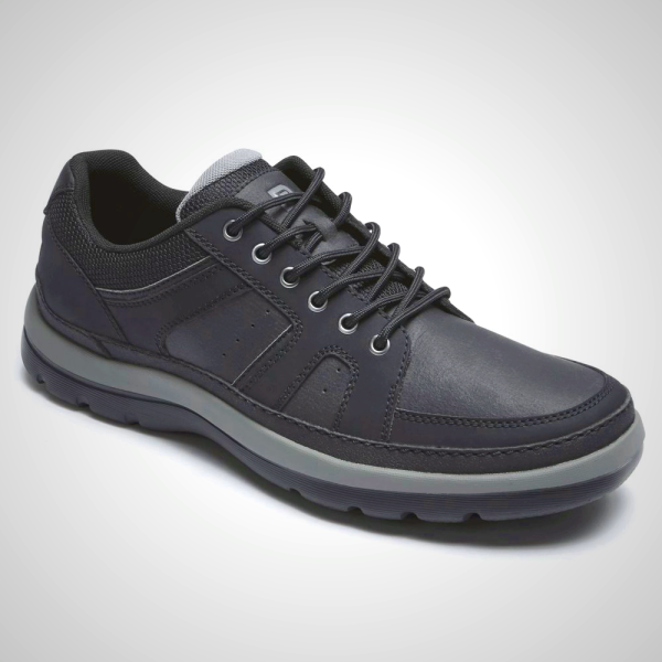 Rockport Men's Black Sneakers - Total Motion Active Mesh Walking Shoes