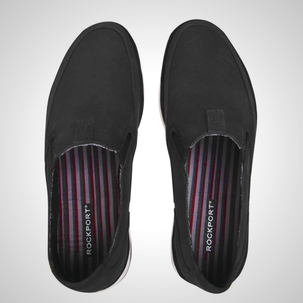 Rockport Men's Wine Red Canvas Shoes - KQG-817409 Sweden Collection